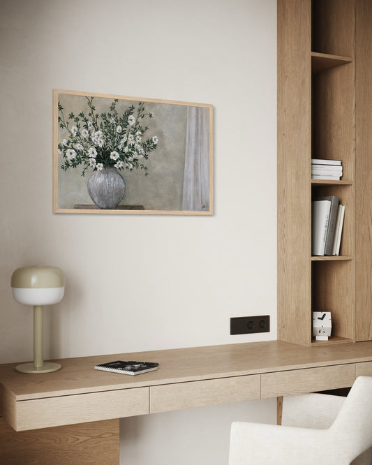 Morning Stillness - Canvas print - Elizabeth Ortiz Art