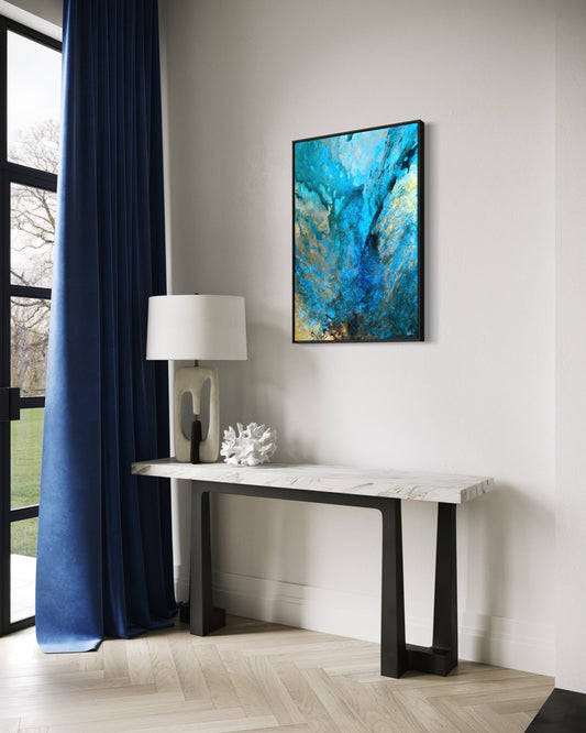 Silent Storm - Canvas print - Elizabeth Ortiz Art