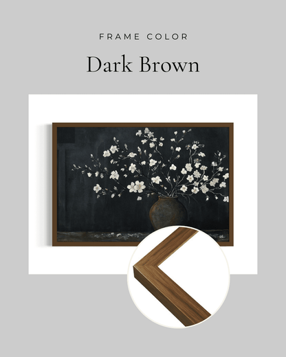 Blossoms in Bronze - Canvas print - Elizabeth Ortiz Art
