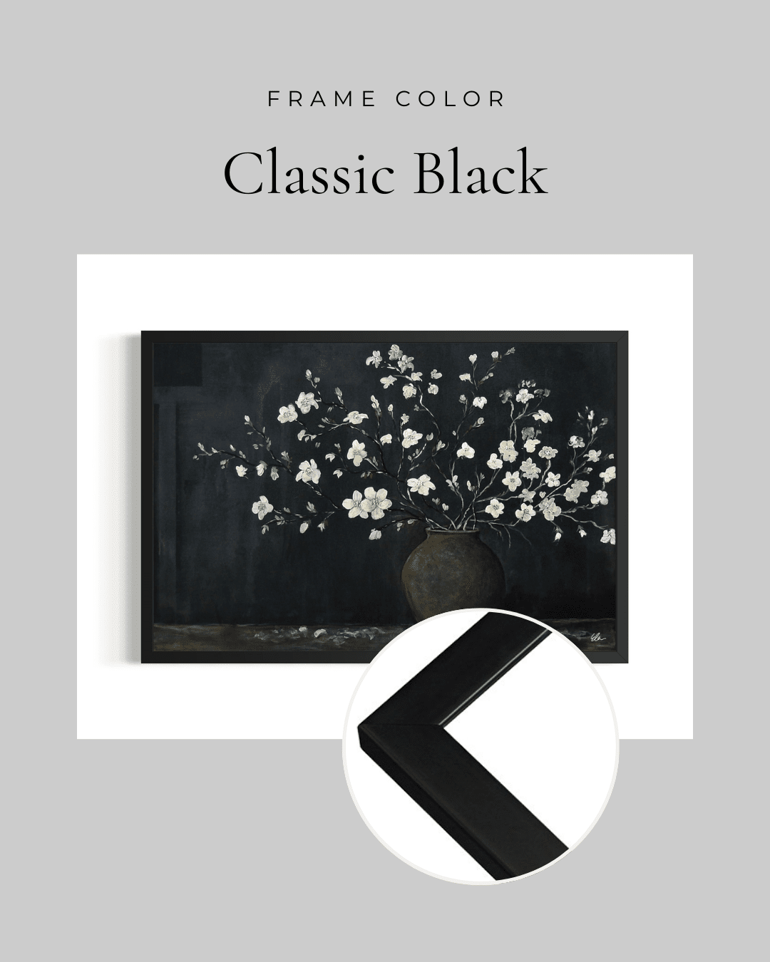 Blossoms in Bronze - Canvas print - Elizabeth Ortiz Art