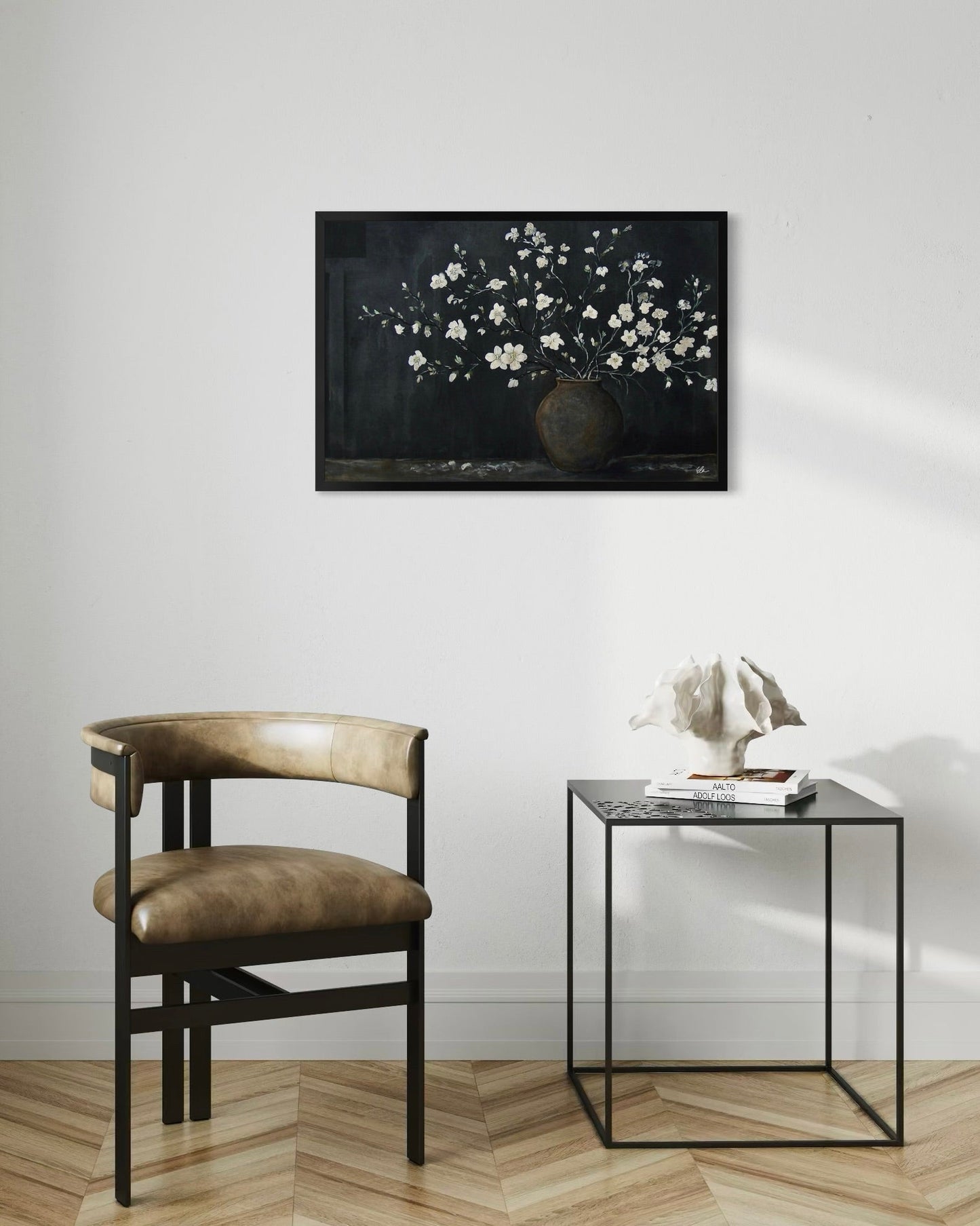 Blossoms in Bronze - Canvas print - Elizabeth Ortiz Art