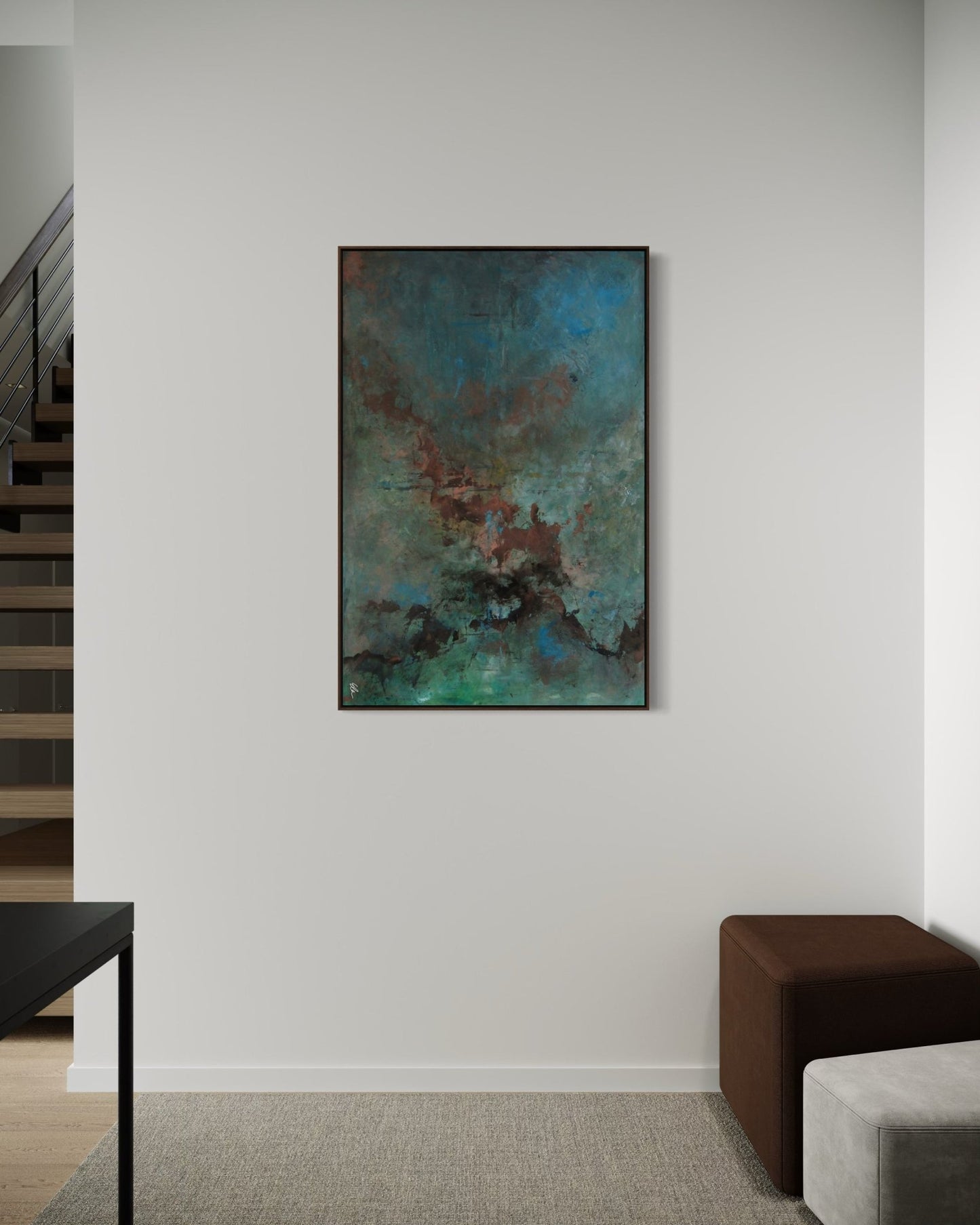 Calm Clarity - Canvas print - Elizabeth Ortiz Art