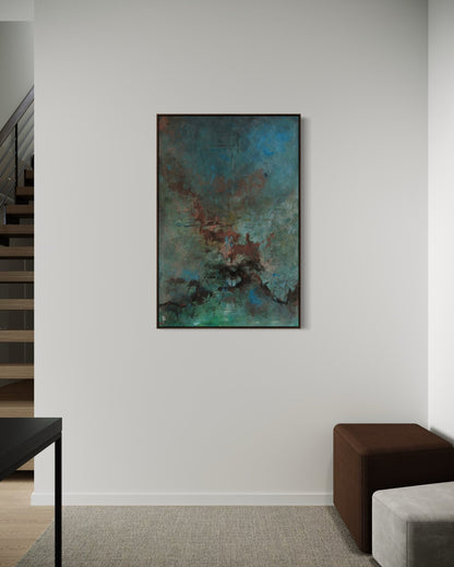 Calm Clarity - Canvas print - Elizabeth Ortiz Art