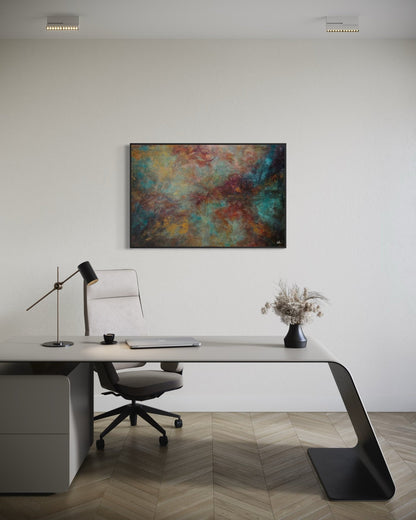 Current of Thoughts - Canvas print - Elizabeth Ortiz Art
