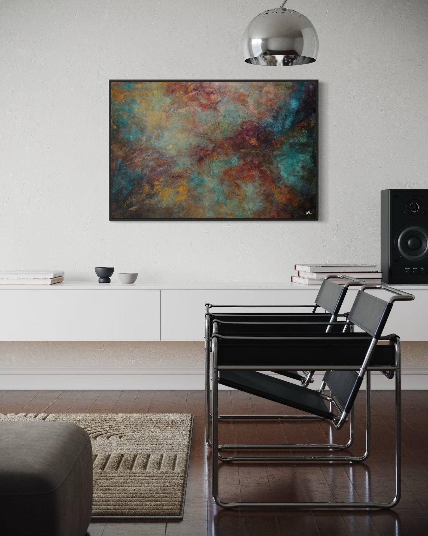 Current of Thoughts - Canvas print - Elizabeth Ortiz Art