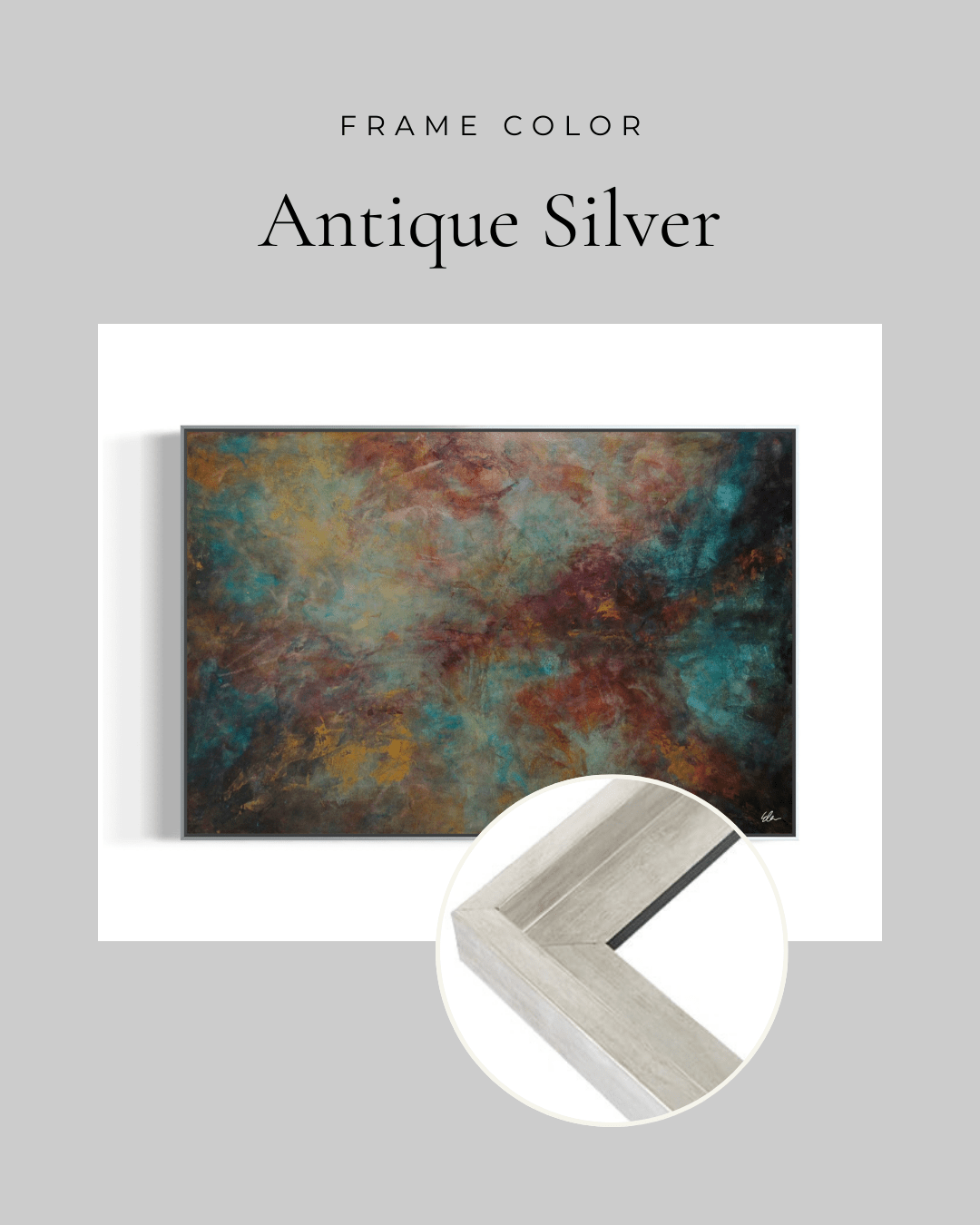 Current of Thoughts - Canvas print - Elizabeth Ortiz Art