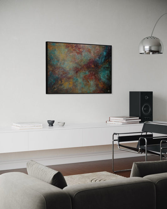 Current of Thoughts - Canvas print - Elizabeth Ortiz Art