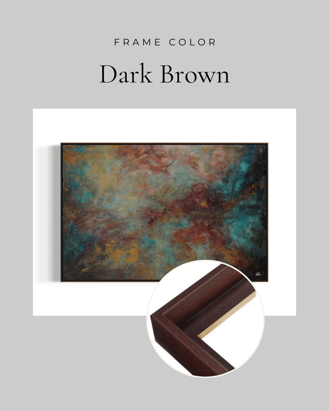 Current of Thoughts - Canvas print - Elizabeth Ortiz Art