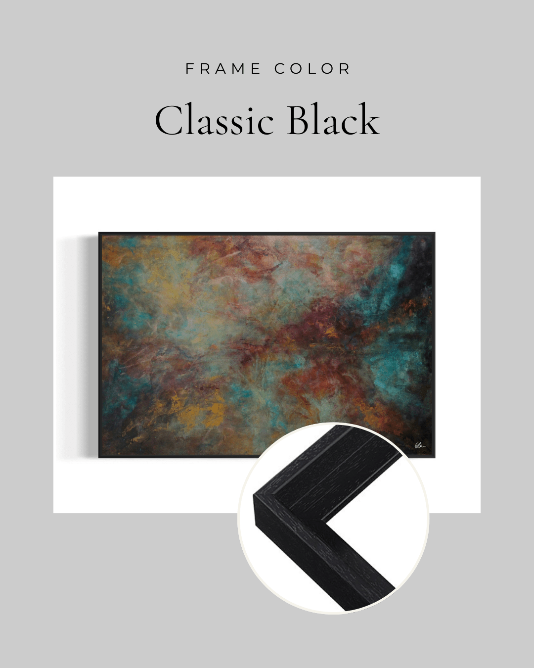 Current of Thoughts - Canvas print - Elizabeth Ortiz Art