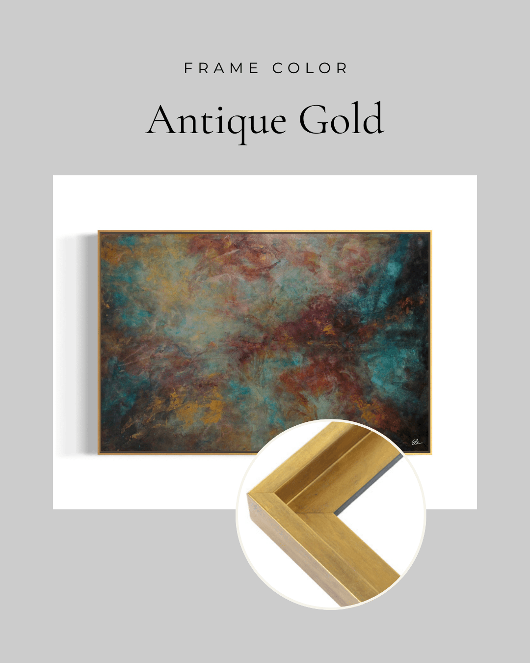 Current of Thoughts - Canvas print - Elizabeth Ortiz Art