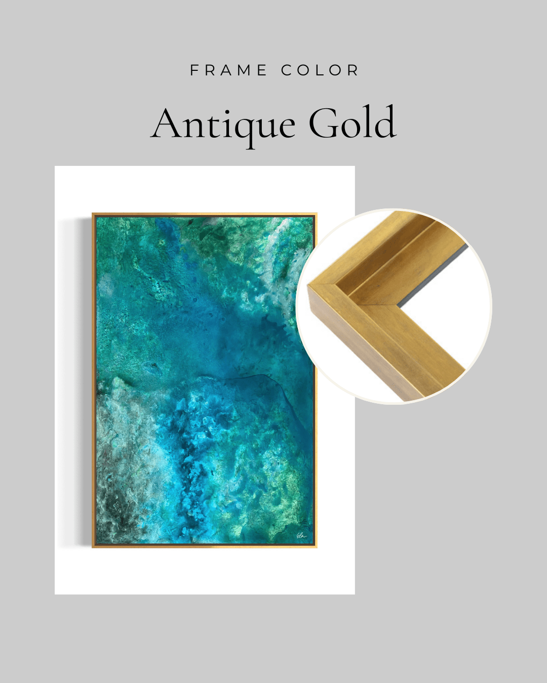 Depths Unseen - Canvas print - Elizabeth Ortiz Art
