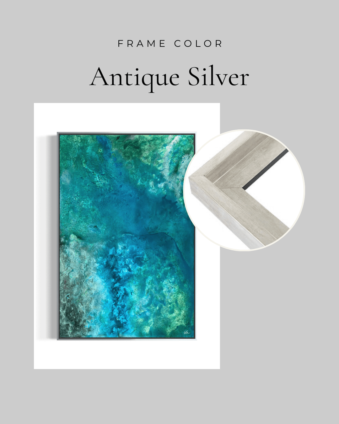Depths Unseen - Canvas print - Elizabeth Ortiz Art