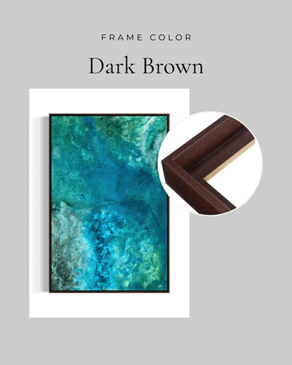 Depths Unseen - Canvas print - Elizabeth Ortiz Art