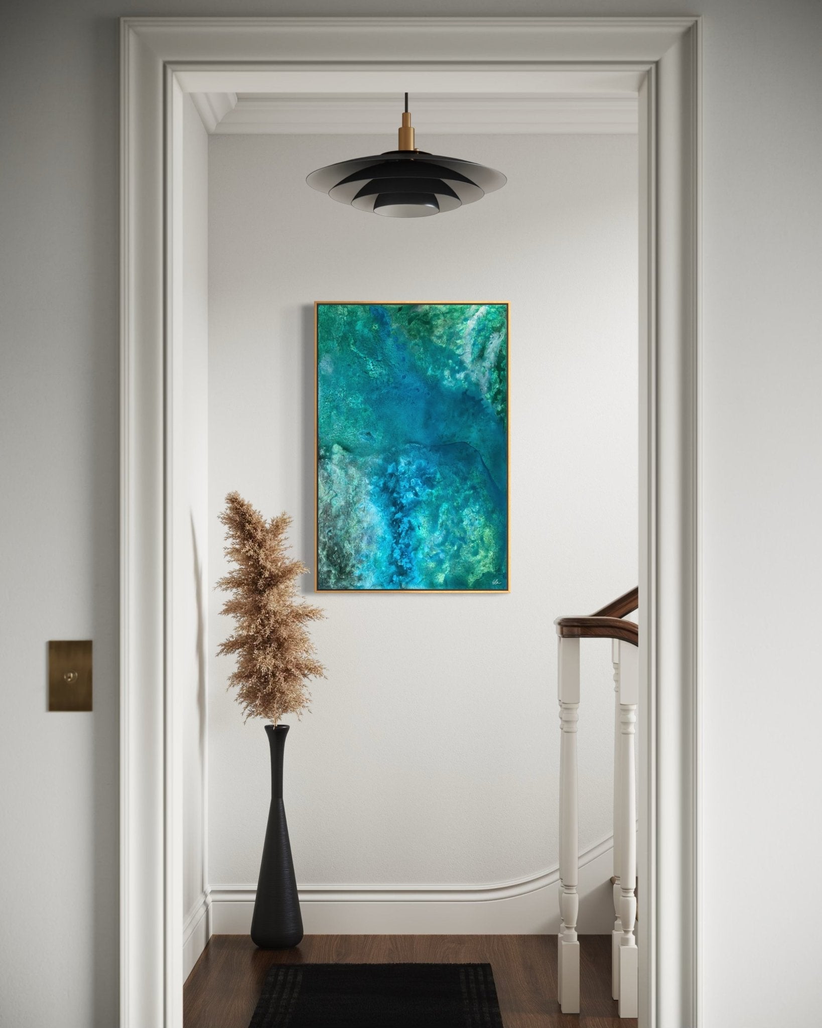 Depths Unseen - Canvas print - Elizabeth Ortiz Art