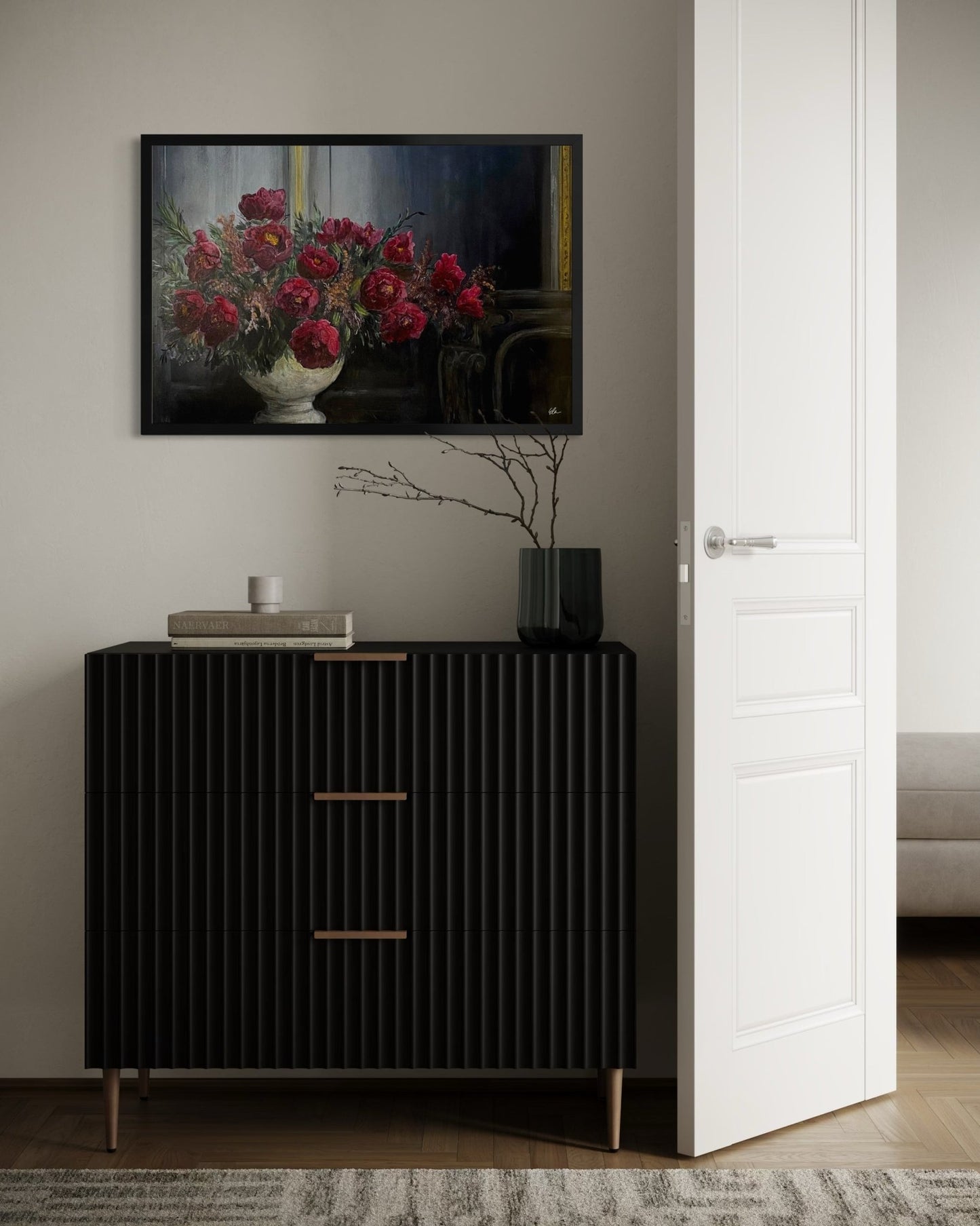 Evening Glow - Canvas print - Elizabeth Ortiz Art