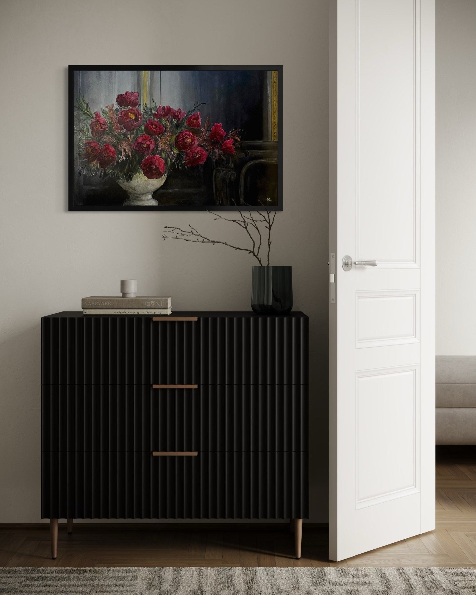 Evening Glow - Canvas print - Elizabeth Ortiz Art