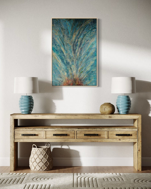 Expansion - Canvas print - Elizabeth Ortiz Art