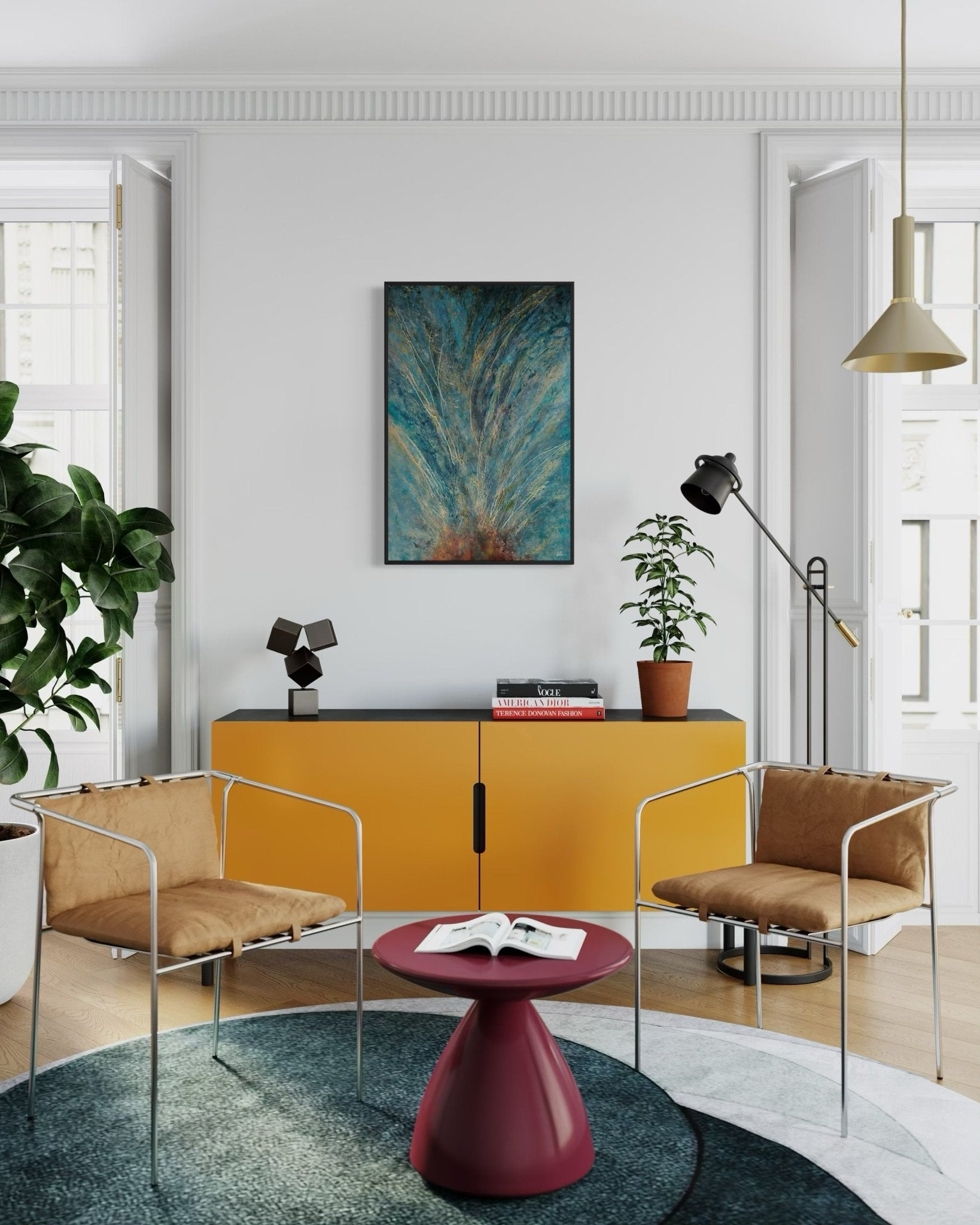 Expansion - Canvas print - Elizabeth Ortiz Art