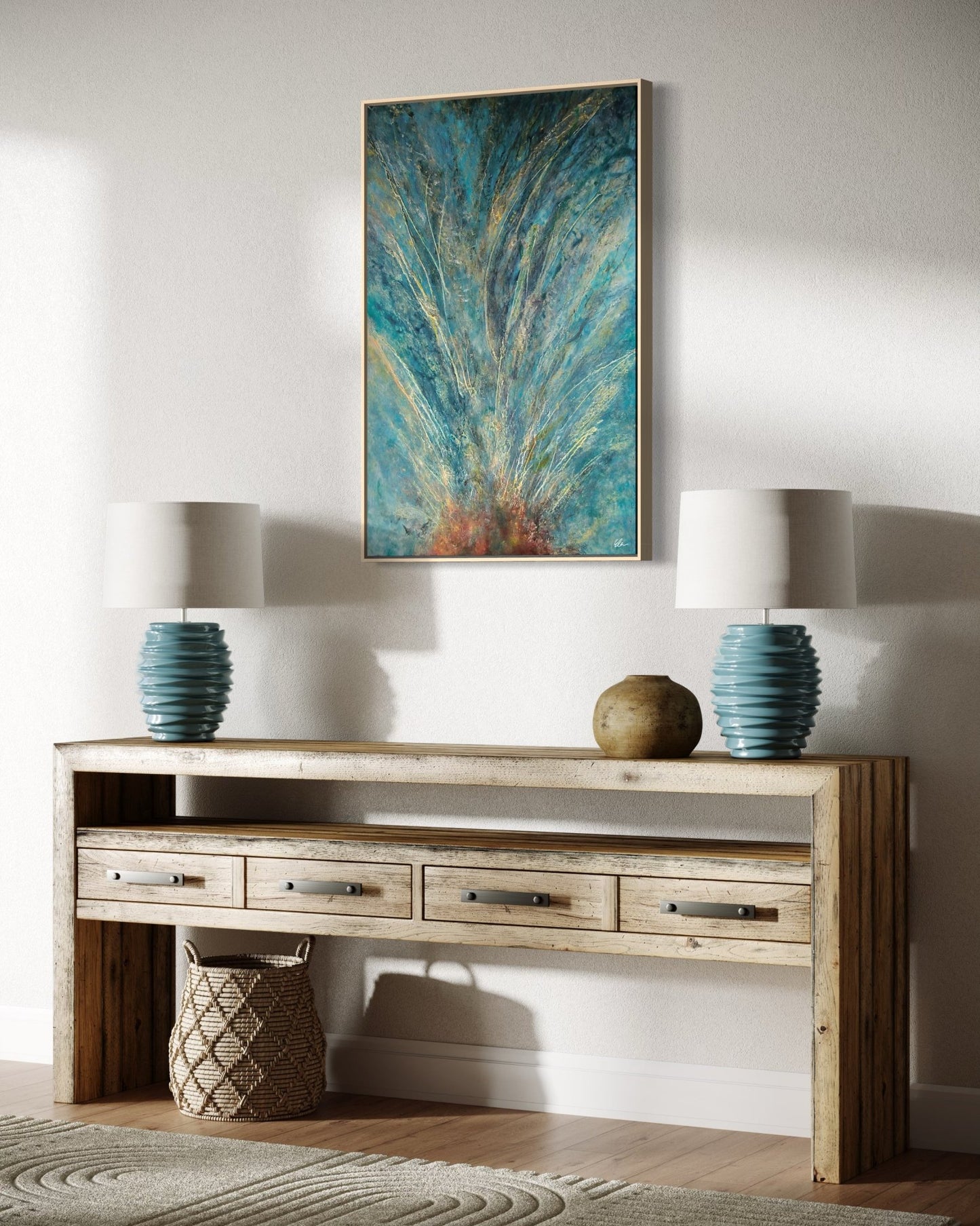 Expansion - Canvas print - Elizabeth Ortiz Art