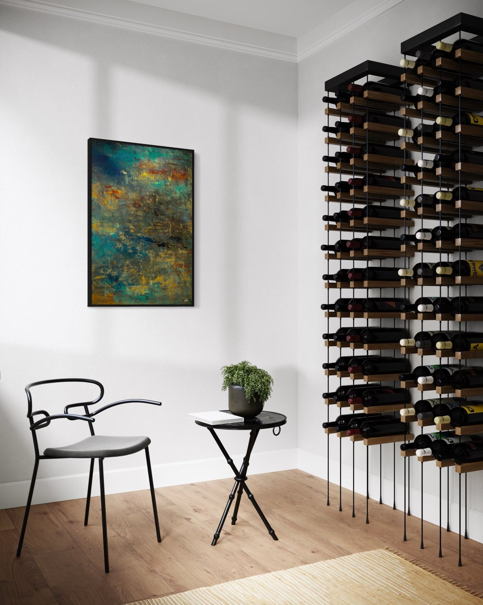 Inner Alignment | Abstract Canvas Print | Elizabeth Ortiz Art