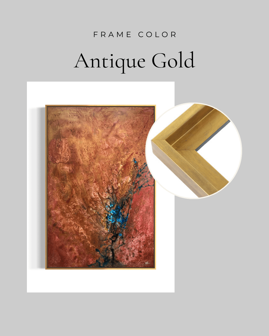 Liquid Horizons - Canvas print - Elizabeth Ortiz Art