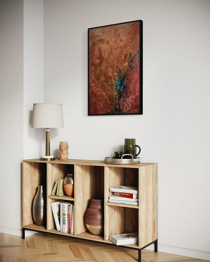 Liquid Horizons - Canvas print - Elizabeth Ortiz Art