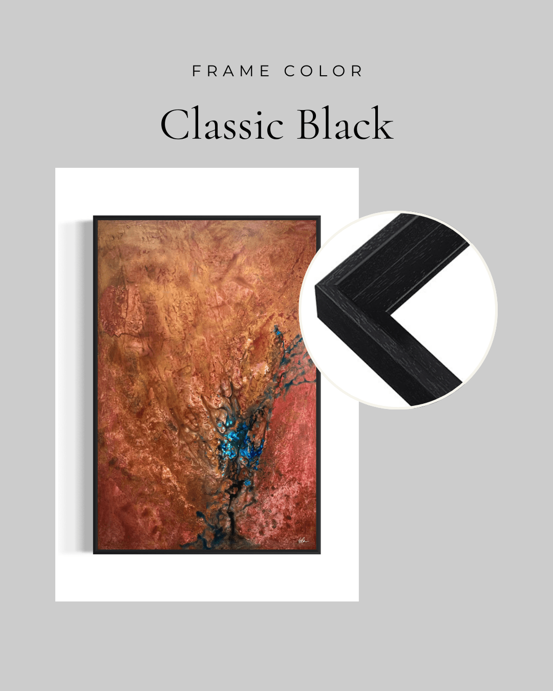 Liquid Horizons - Canvas print - Elizabeth Ortiz Art