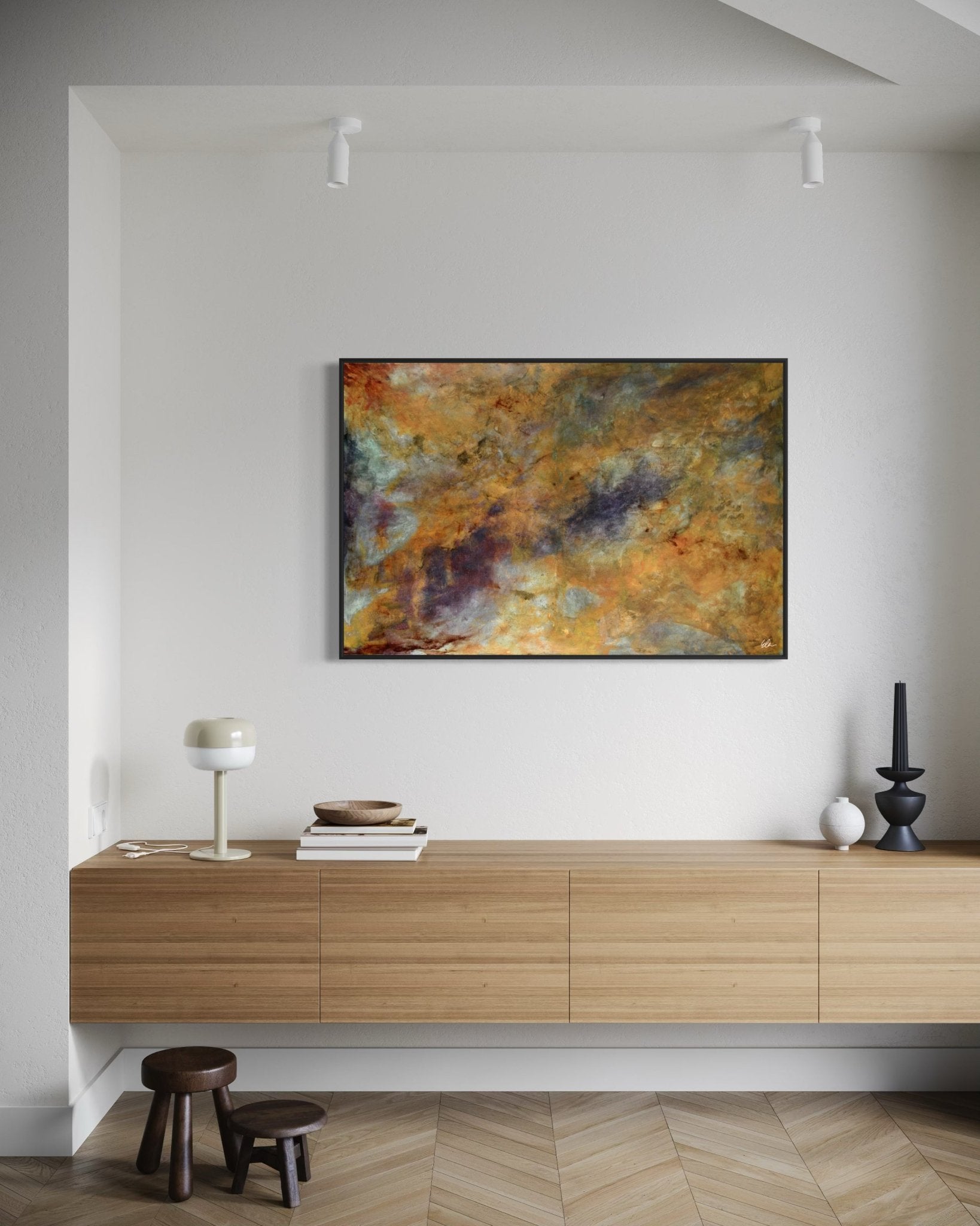 Memory in Motion - Canvas print - Elizabeth Ortiz Art