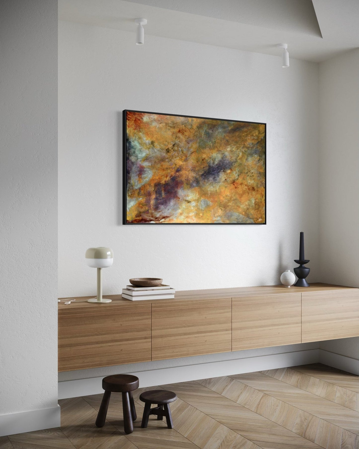 Memory in Motion - Canvas print - Elizabeth Ortiz Art