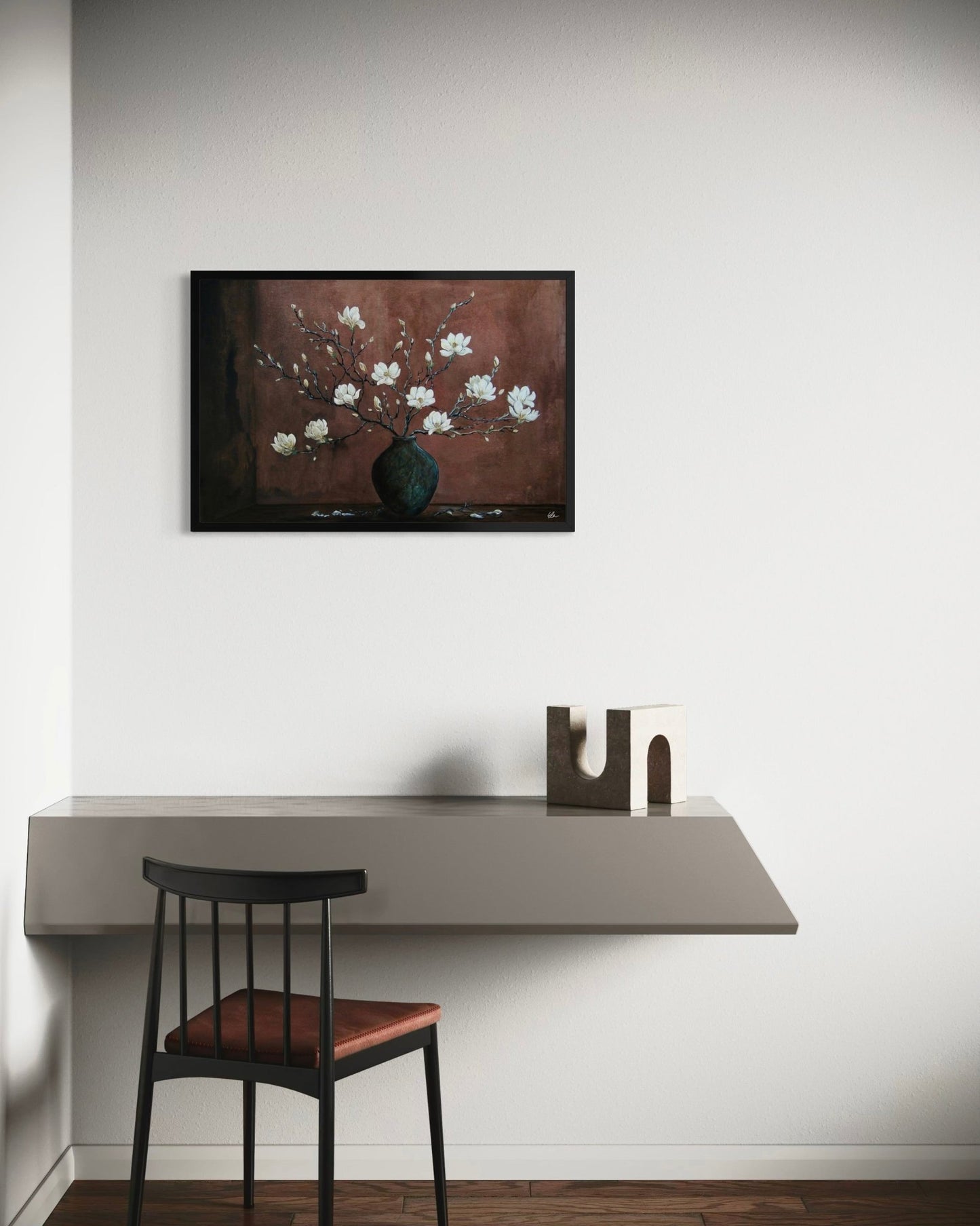 Midday Magnolias - Canvas print - Elizabeth Ortiz Art