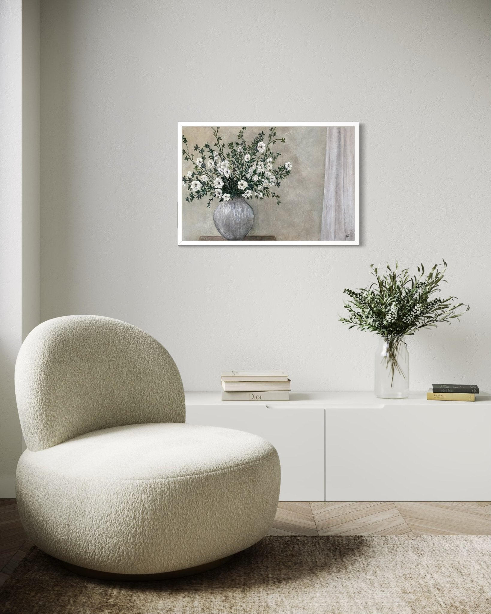 Morning Stillness - Canvas print - Elizabeth Ortiz Art