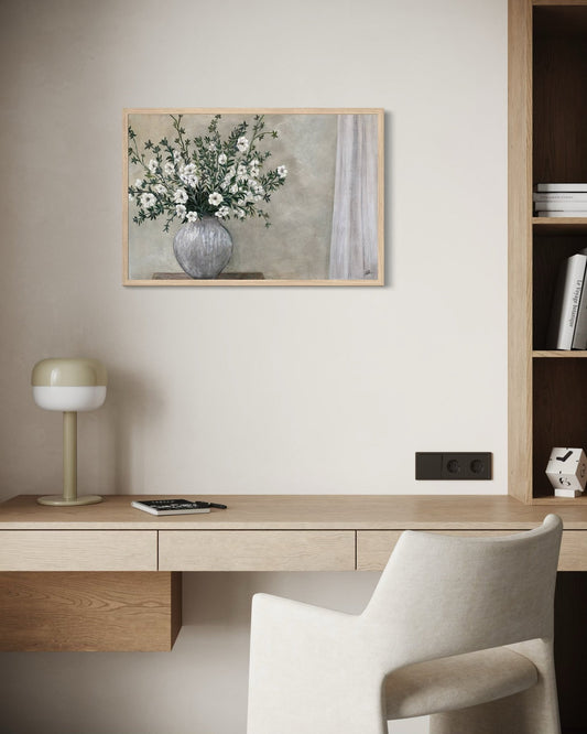 Morning Stillness - Canvas print - Elizabeth Ortiz Art