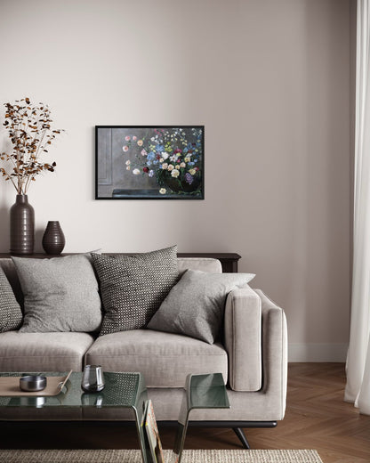 Opulence in Bloom - Canvas print - Elizabeth Ortiz Art