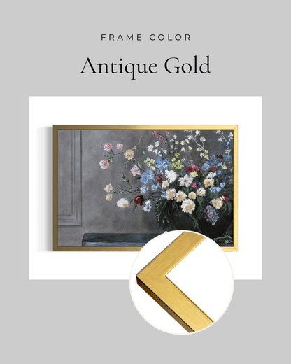 Opulence in Bloom - Canvas print - Elizabeth Ortiz Art