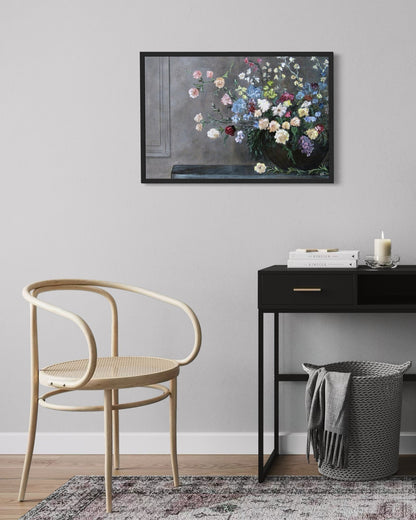 Opulence in Bloom - Canvas print - Elizabeth Ortiz Art