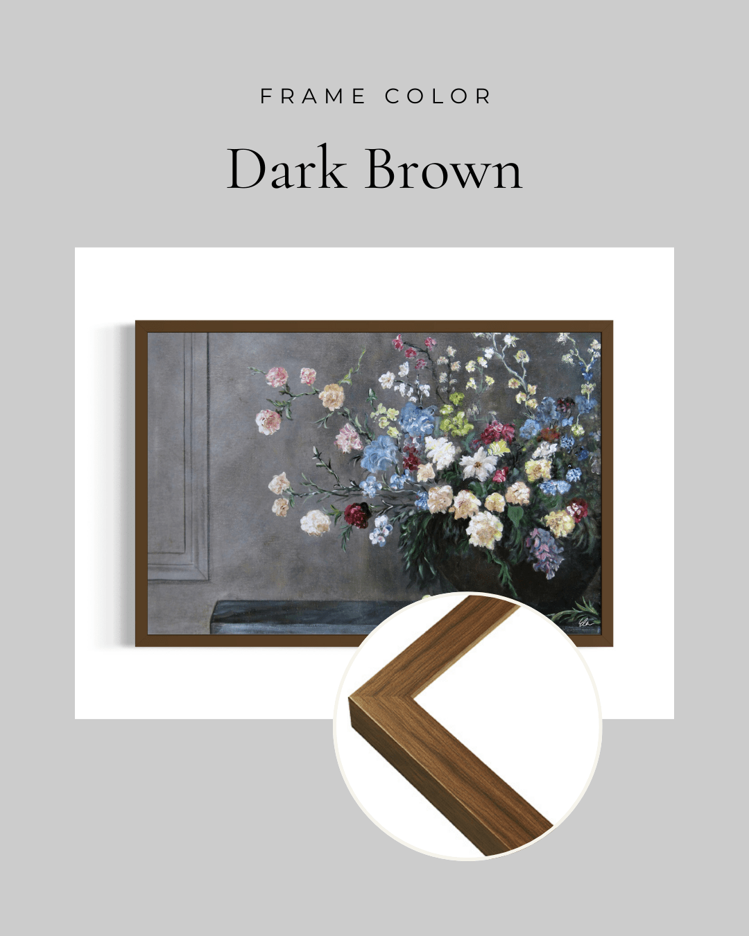 Opulence in Bloom - Canvas print - Elizabeth Ortiz Art