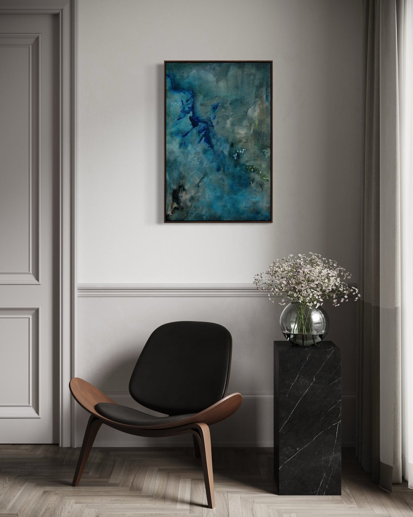 Presence - Canvas print - Elizabeth Ortiz Art