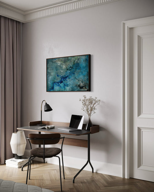 Presence - Canvas print - Elizabeth Ortiz Art