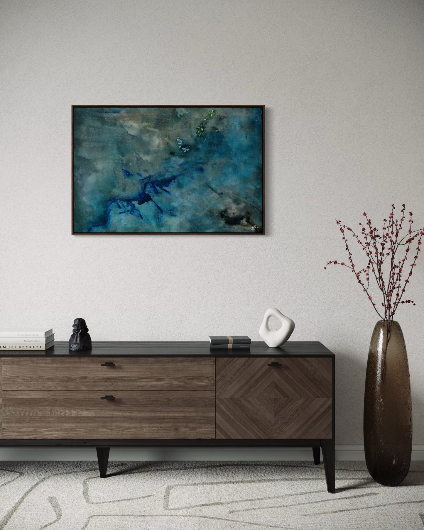 Presence - Canvas print - Elizabeth Ortiz Art