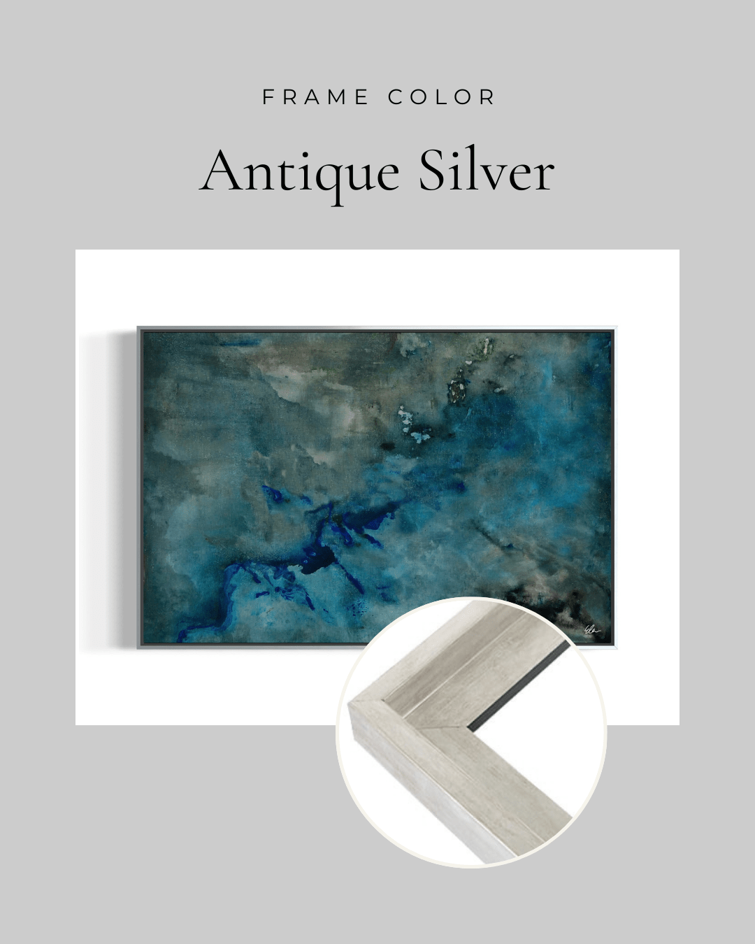 Presence - Canvas print - Elizabeth Ortiz Art