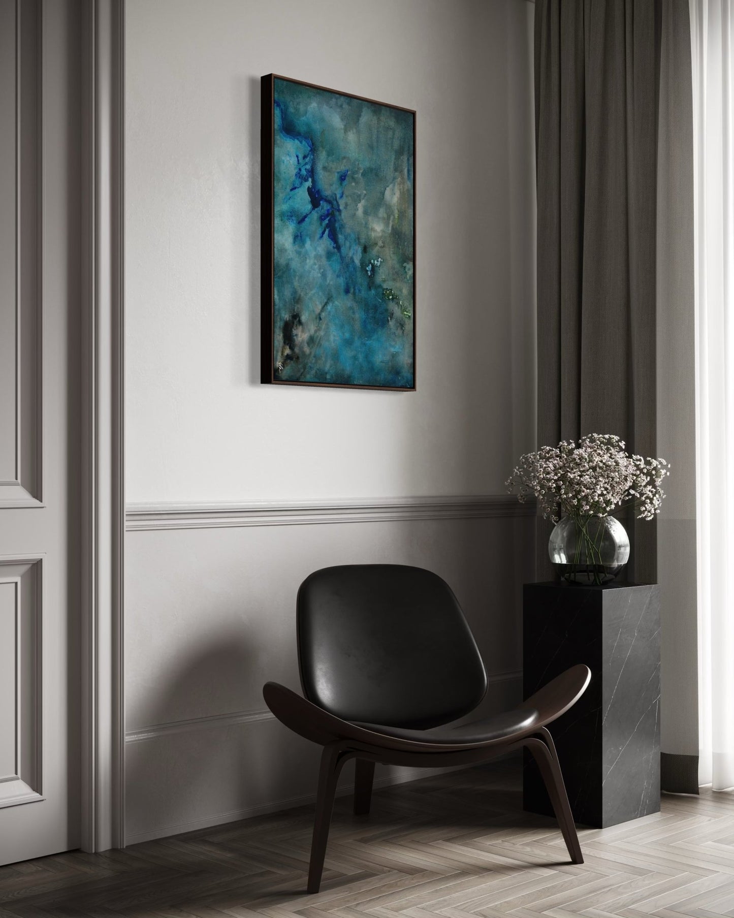 Presence - Canvas print - Elizabeth Ortiz Art