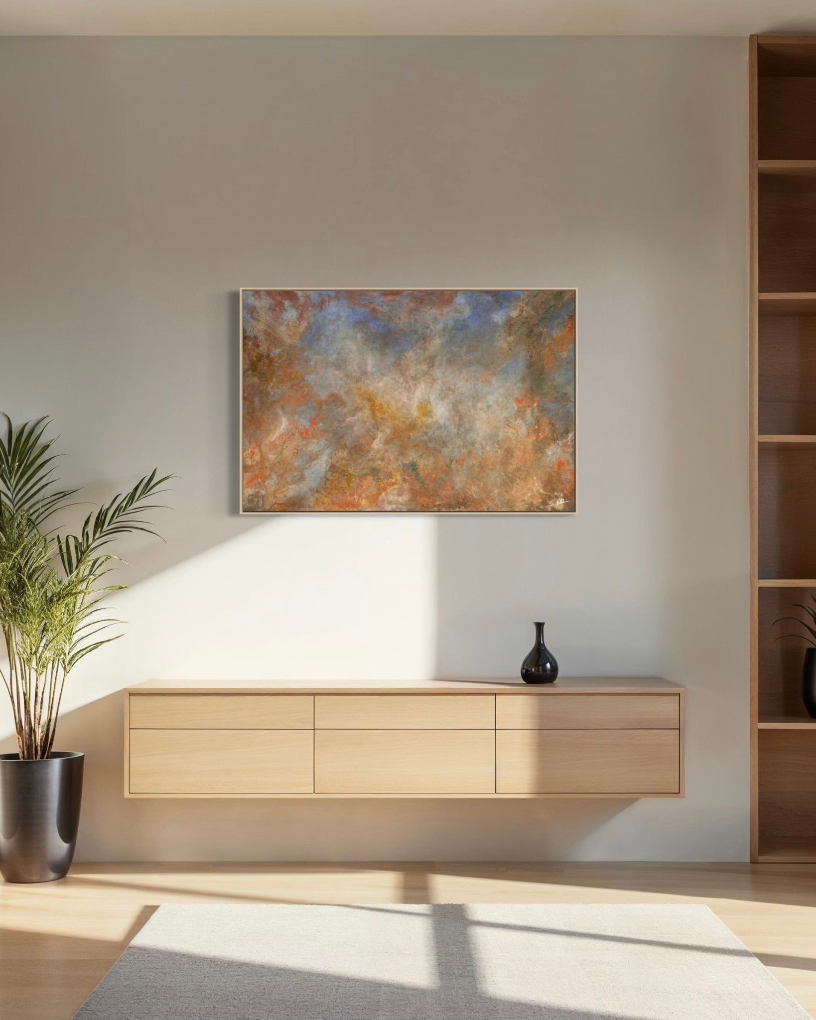 Quiet Recollection - Canvas print - Elizabeth Ortiz Art