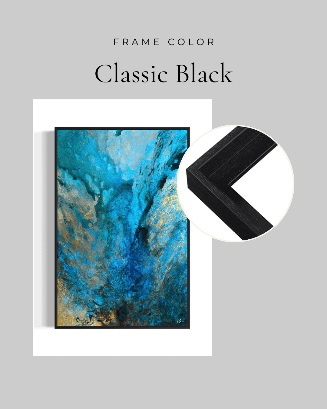 Silent Storm - Canvas print - Elizabeth Ortiz Art
