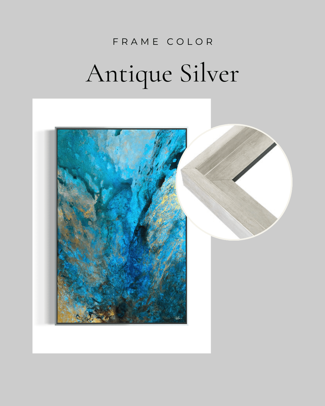 Silent Storm - Canvas print - Elizabeth Ortiz Art