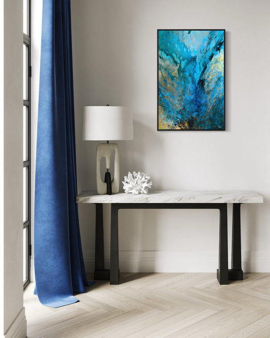 Silent Storm - Canvas print - Elizabeth Ortiz Art