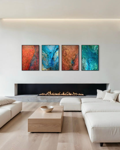 Silent Storm - Canvas print - Elizabeth Ortiz Art