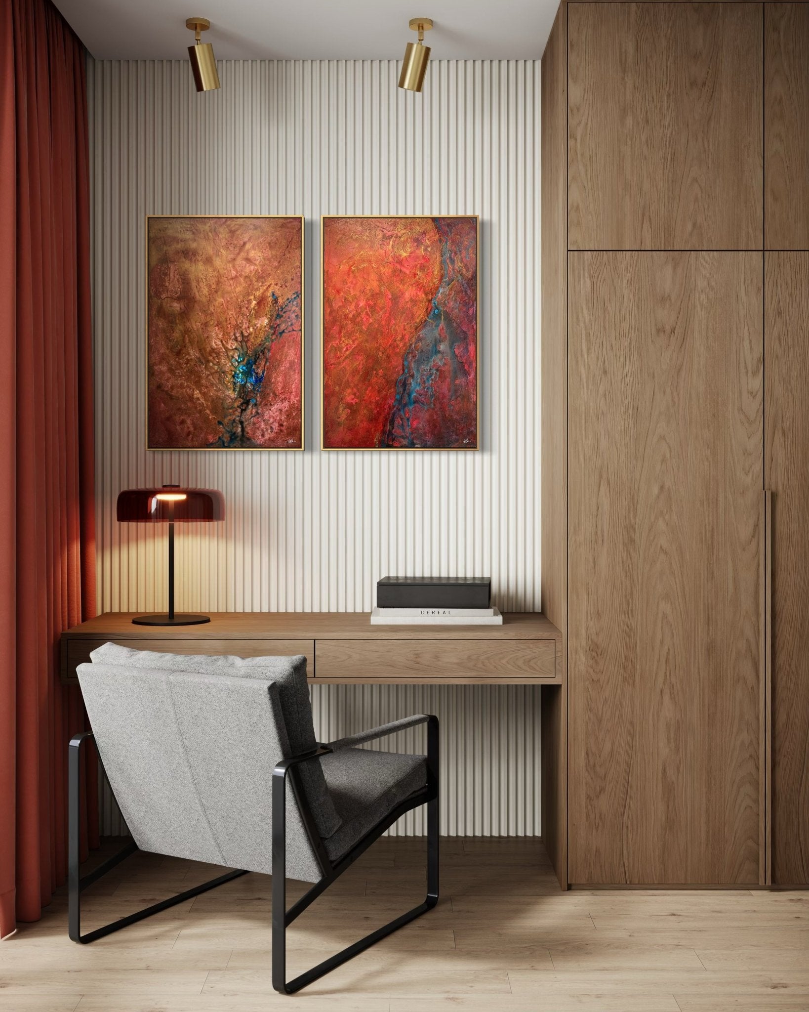 Twilight's Edge - Canvas print - Elizabeth Ortiz Art
