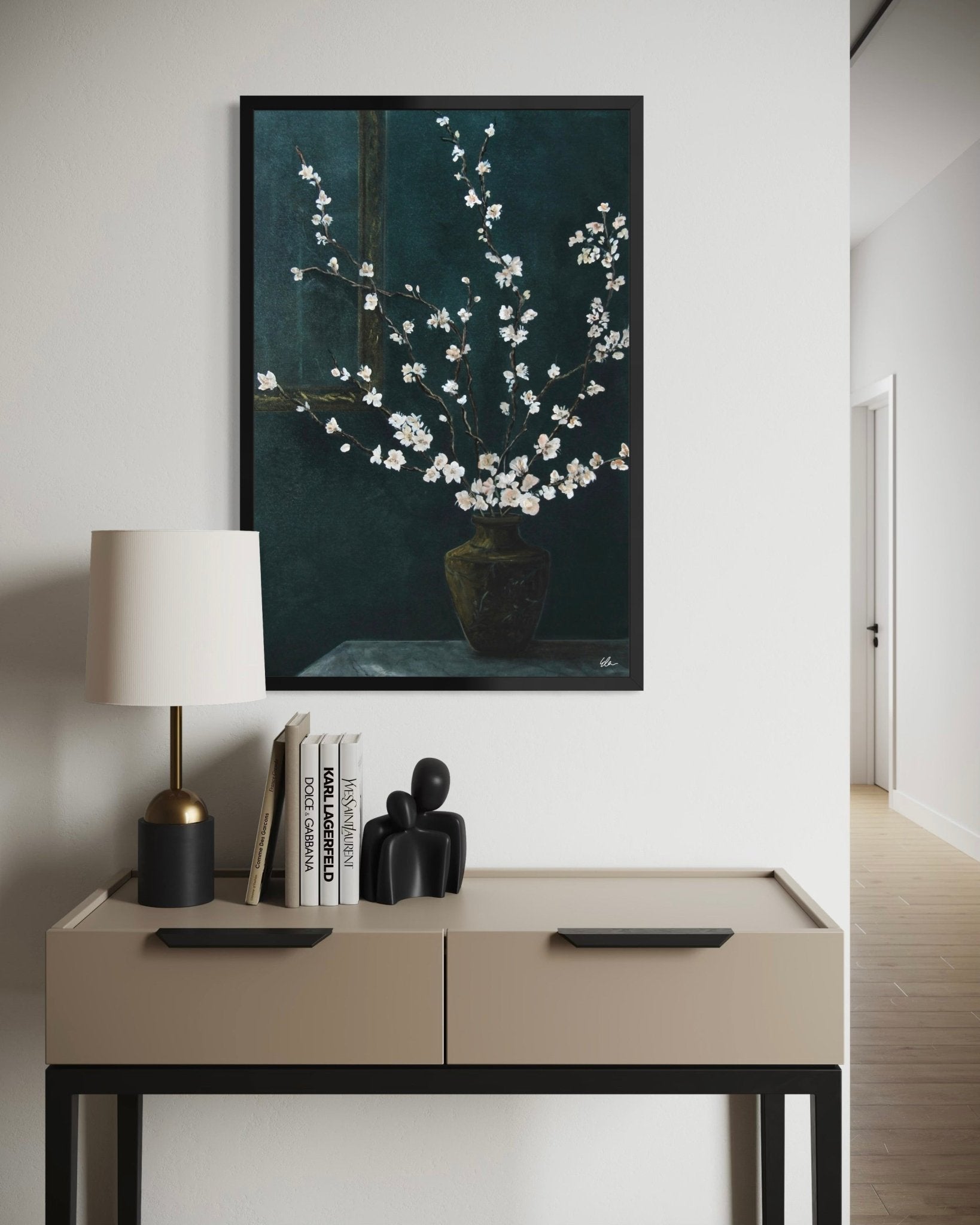 Under Soft Light - Canvas print - Elizabeth Ortiz Art