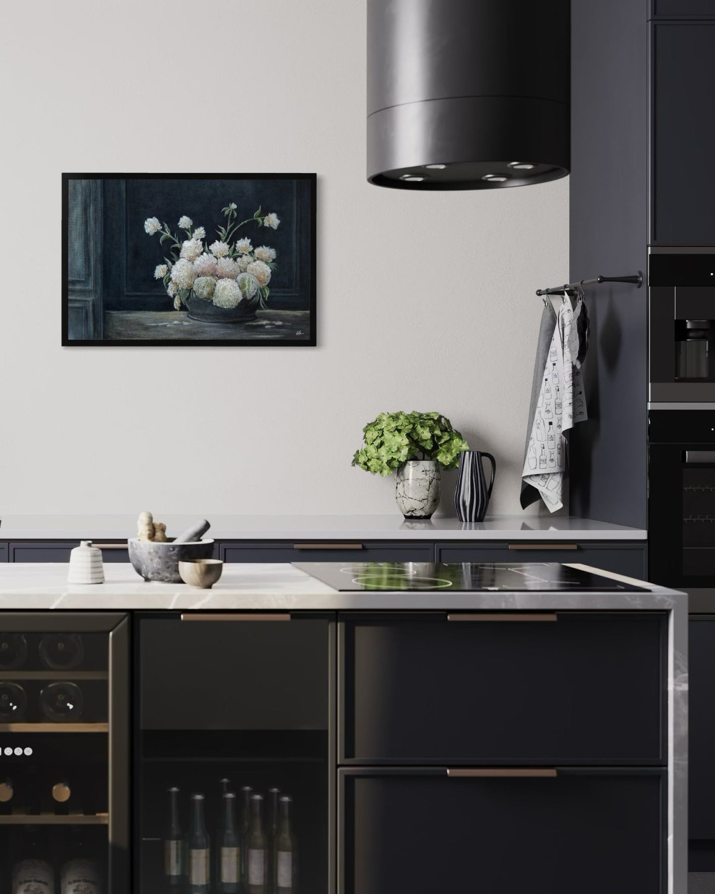 Whispers of Peonies - Canvas print - Elizabeth Ortiz Art
